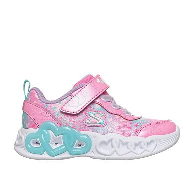 Skechers Heart Lights® Infinite Heart Lights Heart Jewels Toddler Girls Sneakers