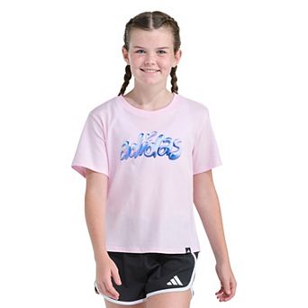 Girls 7-16 adidas Short Sleeve Boxy Graphic Tee