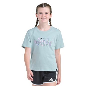 Girls 7-16 adidas Short Sleeve Boxy Graphic Tee