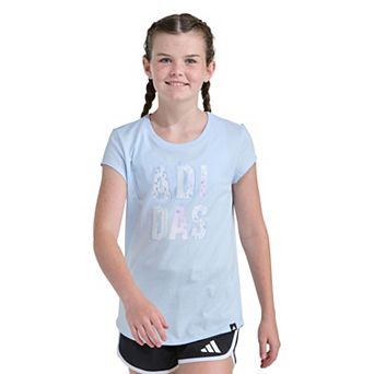 Girls 7-16 adidas Cap Sleeve Tee