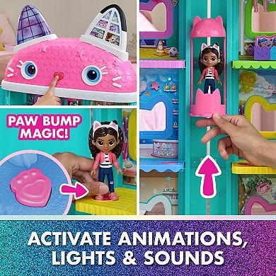 Gabby's Dollhouse: The Movie Meow-mazing Interactive Dollhouse with LCD Screen Eyes