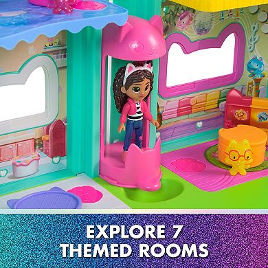 Gabby's Dollhouse: The Movie Meow-mazing Interactive Dollhouse with LCD Screen Eyes