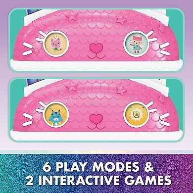 Gabby's Dollhouse: The Movie Meow-mazing Interactive Dollhouse with LCD Screen Eyes