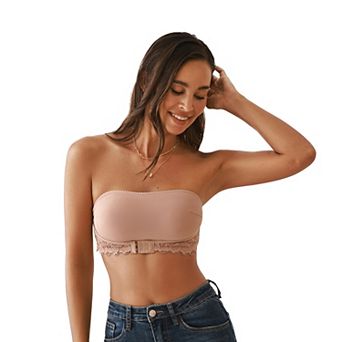 Women's Cupshe Front Hook Strapless Bra