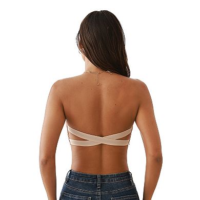 Women's Cupshe Front Hook Strapless Bra