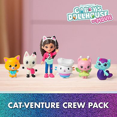 Gabby's Dollhouse Cat-venture Crew Pack 11-pc. Toy Figure Set with Accessories