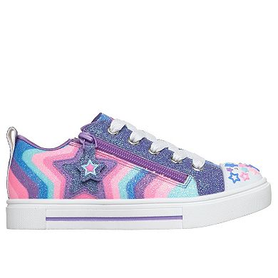 Skechers Twinkle Toes® Twinkle Sparks Cosmic Burst Girls' Light-Up Shoes