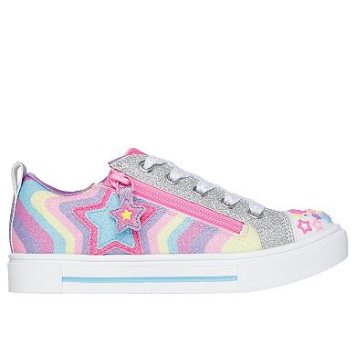 Skechers Twinkle Toes® Twinkle Sparks Cosmic Burst Girls' Light-Up Shoes
