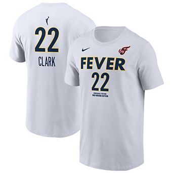 Men's Nike Caitlin Clark White Indiana Fever Heroine Edition Name & Number T-Shirt