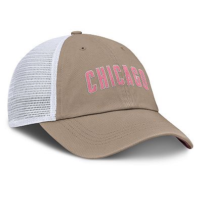 Unisex Nike Khaki/White Chicago Cubs Mother's Day Club Trucker Adjustable Hat