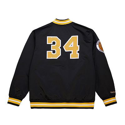 Men's Mitchell & Ness Shaquille O'Neal Black Los Angeles Lakers