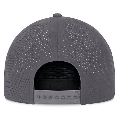 Men's Fanatics Gray Boston Bruins Captain Rope Adjustable Hat