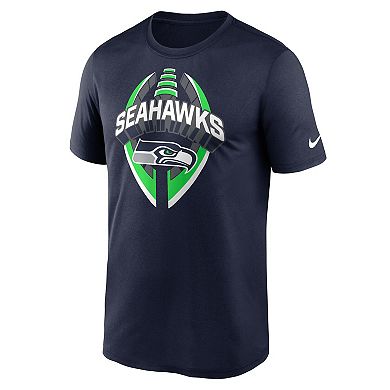 Men's Nike College Navy Seattle Seahawks Legend Icon Performance T-Shirt