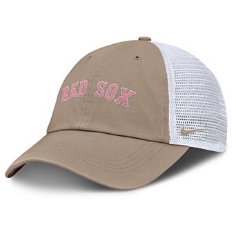 Unisex Nike Khaki/White Boston Red Sox Mother's Day Club Trucker Adjustable Hat
