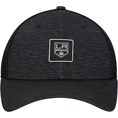 Women's Fanatics Black Los Angeles Kings Authentic Pro Adjustable Trucker Hat