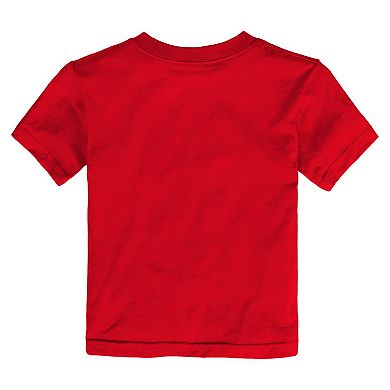 Toddler��Nike Red/Navy��Philadelphia Phillies Two-Piece Mesh T-Shirt & Shorts Set
