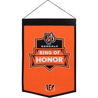 Cincinnati Bengals 12'' x 18'' Ring of Honor Traditions Banner
