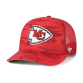 Men's '47 Red Kansas City Chiefs Fiji Trucker Adjustable Hat