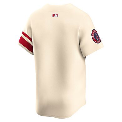 Men's Nike Cream Los Angeles Angels City Connect Limited Jersey