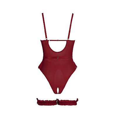 Women's Cupshe Lace & Garter Lingerie Set