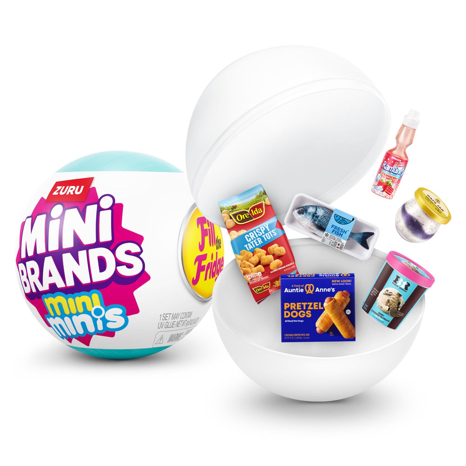 Детские куклы Mini Brands Fill the Fridge Mini Minis Series 1 Capsule by Zuru — фото 1