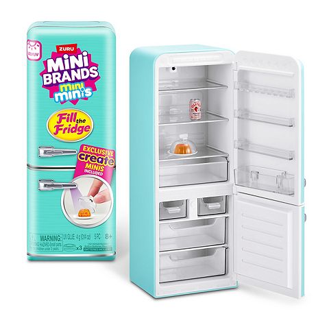 Детские куклы Mini Brands Fill The Fridge Playset by ZURU