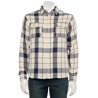 Men's Reverse Threads Textured Long Sleeve Button-Down Shirt