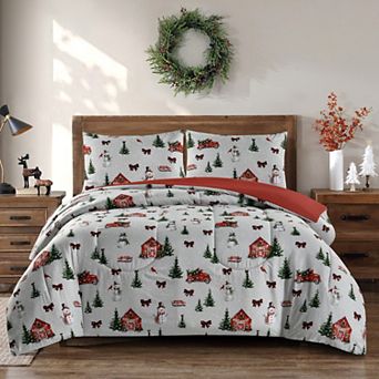 Hudson & Main Holiday Comforter Set