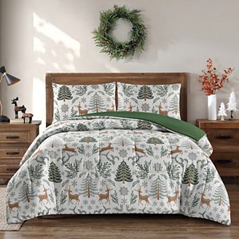 Hudson & Main Holiday Comforter Set