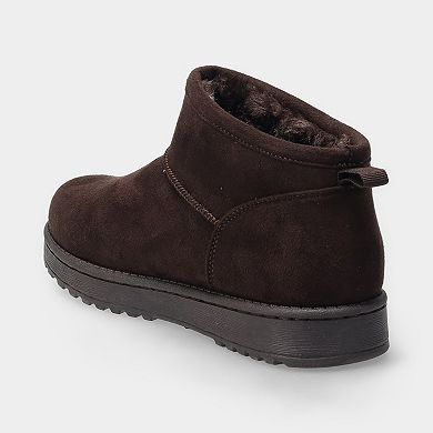 SO® Lupita Women's Micro Mini Cozy Ankle Boots