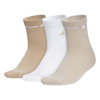 Women's adidas 3 pk Cushioned Sport 3.0 High Quarter Socks