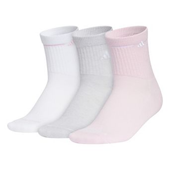 Women's adidas 3 pk Cushioned Sport 3.0 High Quarter Socks