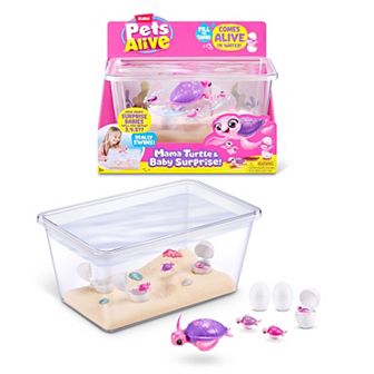 ZURU Pets Alive Mama Turtle & Baby Surprise Interactive Toy
