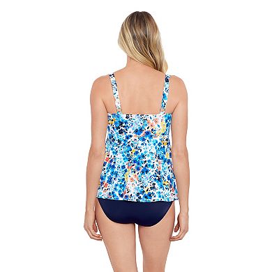 Women's Bal Harbour Triple Tier Fauxkini Swim One-Piece