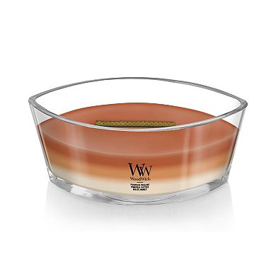 WoodWick Pumpkin Gourmand Scented Candle 21 oz Crackling Wick Up