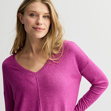 Women's Sonoma Goods For Life® Cozy V-Neck Tunic Tee