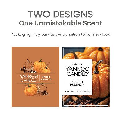 Yankee Candle Spiced Pumpkin Medium Pillar Candle 14.25 oz