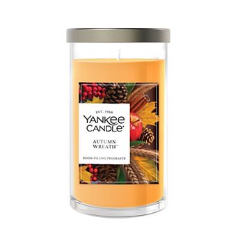 Yankee Candle® Autumn Wreath Medium Pillar Scented Candle 14.25 oz