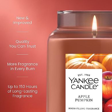 Yankee Candle® Apple Pumpkin Large Jar Scented Candle, 22 oz