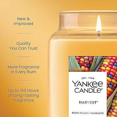 Yankee Candle Harvest 22 oz Jar Candle Soy Wax Blend