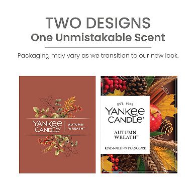 Yankee Candle Autumn Wreath Small Tumbler Scented Candle 4.3 oz