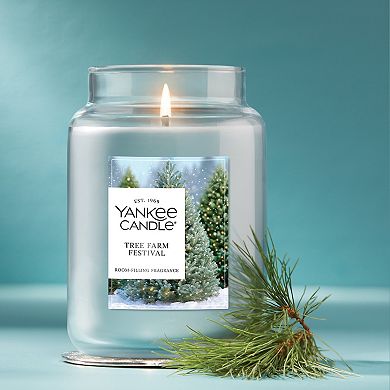 Yankee Candle Tree Farm Festival 22 oz. Candle Jar
