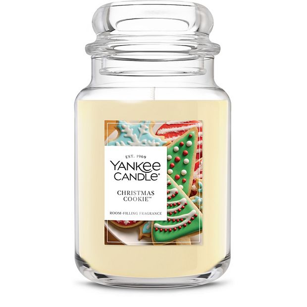 Grand Pot Yankee Candle 22 Oz - Deerfield Poinsettia (retiré) RARE