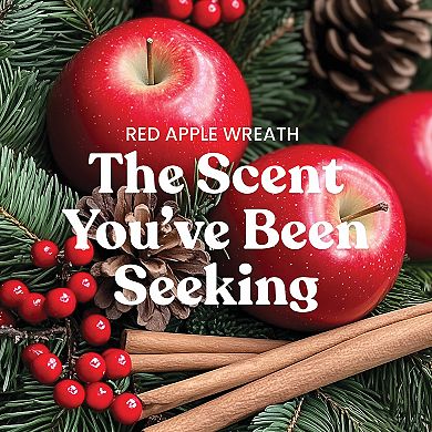 Yankee Candle® Red Apple Wreath 22 oz. Candle Jar