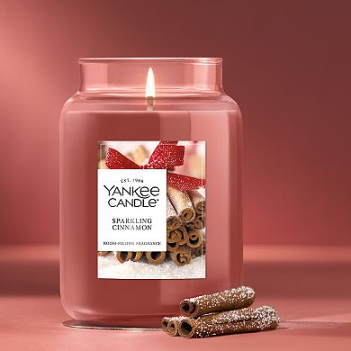 Yankee Candle Sparkling Cinnamon 22 oz. Candle Jar