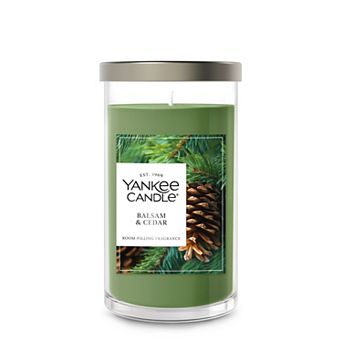 Yankee Candle Balsam & Cedar 14.25-oz. Medium Pillar Candle