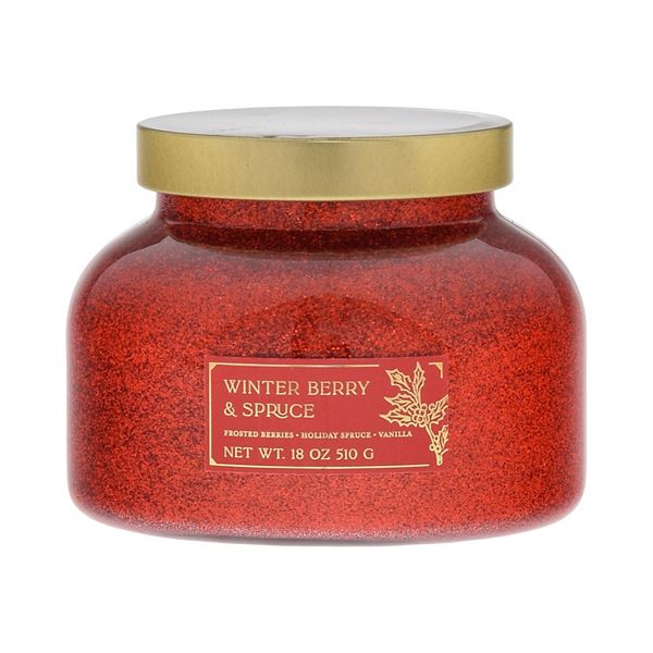 Sonoma Goods For Life® Winter Berry &amp; Spruce 18-oz. Jar Candle