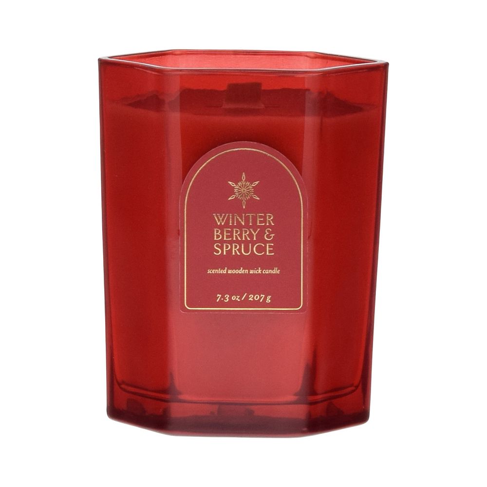 Sonoma Goods For Life® Winter Berry &amp; Spruce 7.3-oz. Scented Candle