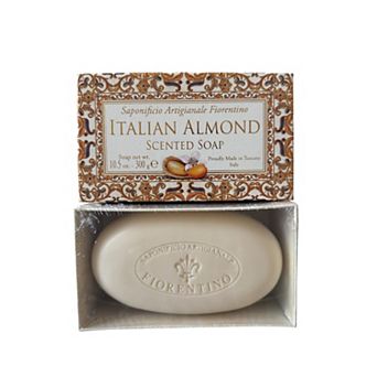 Discover Europe Made in Italy Saponificio Artigianale Fiorentino Italian Almond 10.5-oz. Scented Soap