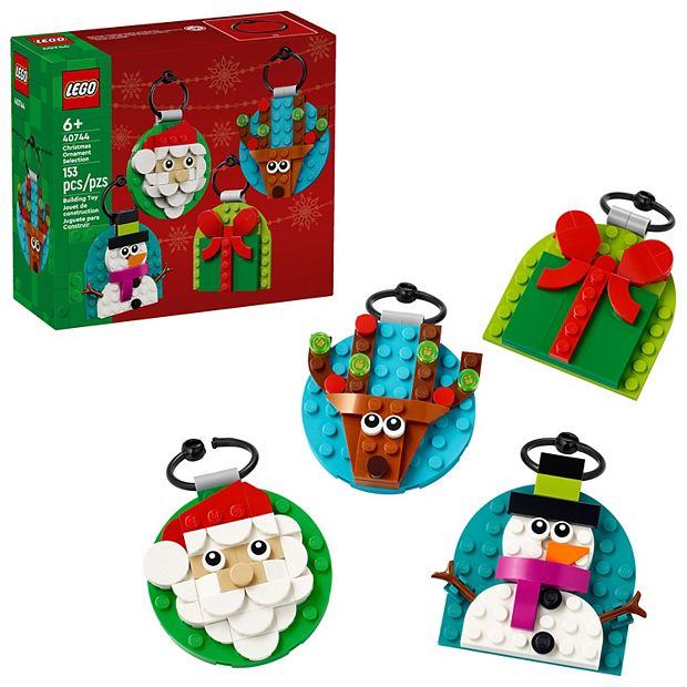LEGO Christmas Ornament Selection 40744 Building Kit (153 Pieces)